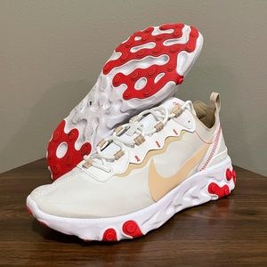Nike React Element 55 “White Desert Ember”